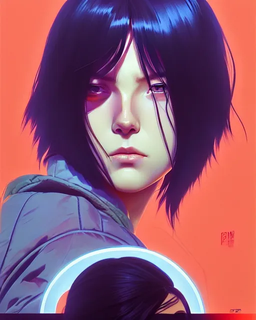 Image similar to dead inside!!!, fine - face, audrey plaza, realistic shaded perfect face, fine details. anime. realistic shaded lighting poster by ilya kuvshinov katsuhiro otomo ghost - in - the - shell, magali villeneuve, artgerm, jeremy lipkin and michael garmash and rob rey