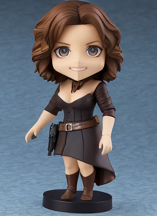 Prompt: kate beckinsdale, a nendoroid of peter dinklage figurine, realistic face, detailed, product photography