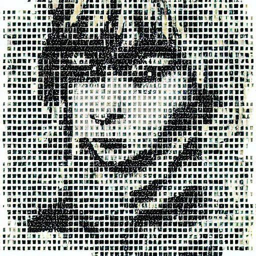 Image similar to cate blanchett, pixelart