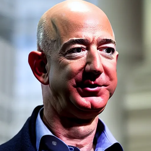 Image similar to jeff bezos as a hobo