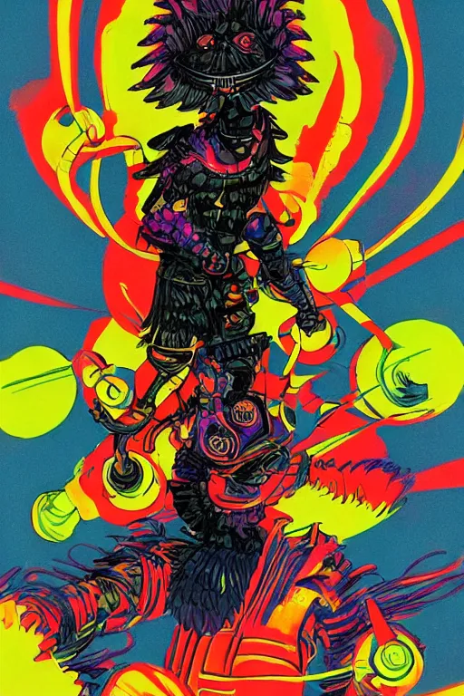 bajadasaurus black earth guard, art by vaughn bode, Stable Diffusion