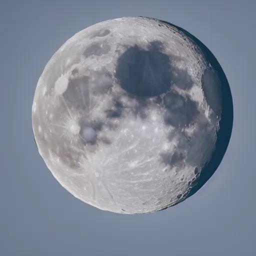 Prompt: a humanoid moon, 🌕, canon eos r 3, f / 1. 4, iso 2 0 0, 1 / 1 6 0 s, 8 k, raw, unedited, symmetrical balance, wide angle