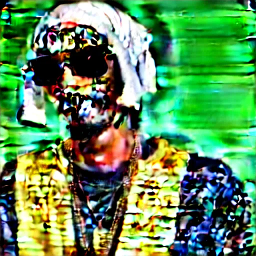 Image similar to snoop dog as a fortnite character