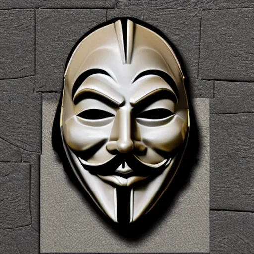 Prompt: windows 3. 1 4 style guy fawkes mask