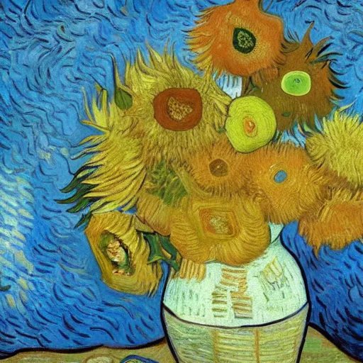 Image similar to sunny day by Vincent van Gogh