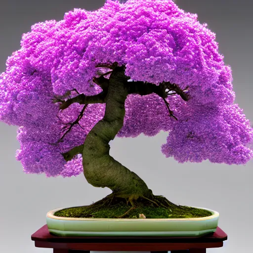 Image similar to bonsai lilac! tree but minimalistic concept art by frank stella gilleard james whalen tom, colorful, soft light, trending on artstation, minimalism