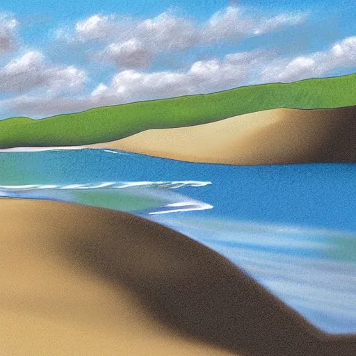 Image similar to sand hills hokianga mitimiti digital art