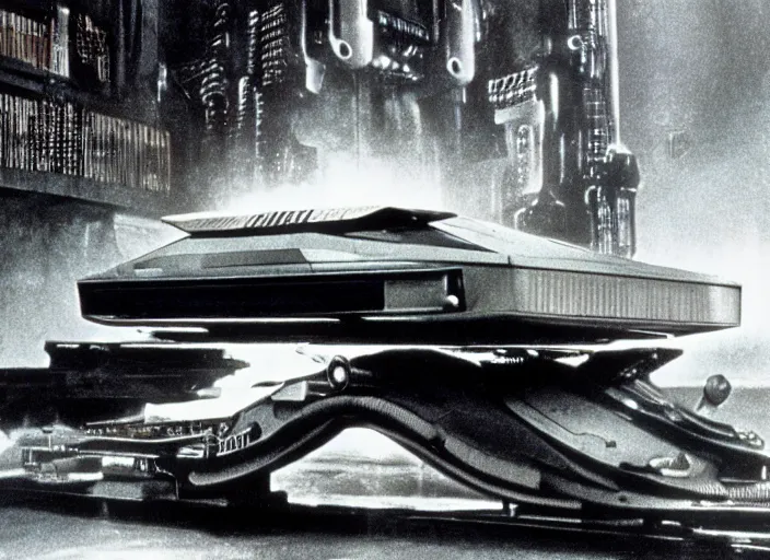 Image similar to vehicle from the 1972 science fiction film Blade Runner