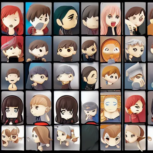 Prompt: face detailing wizard in the style of matte painting nendoroid and chibi, eyes in the style of nendoroid, middle close up, Julian ope, flat shading, 2D illustration, Swiss modernizm, ukiyoe style