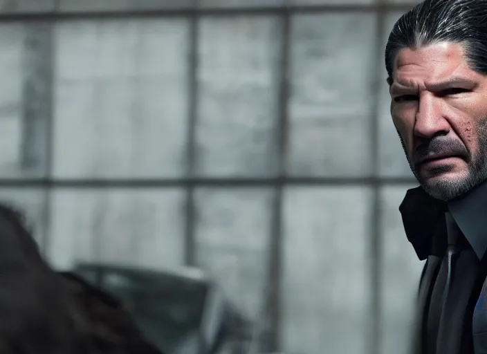 Prompt: john bernthal, movie still, from the new john wick movie, 8 k, realistic