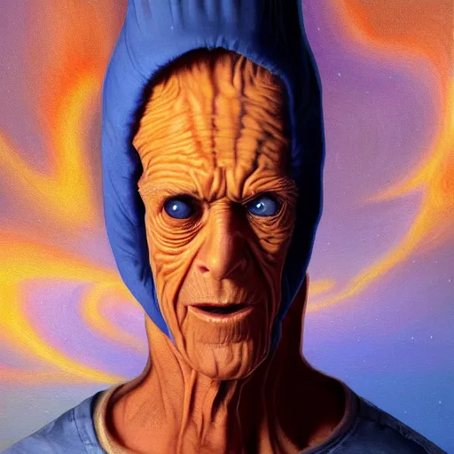 Prompt: UHD tonalism cosmic painting of Beavis as Cornholio, by Antonio Caparo and Ferdinand Knab and Greg Rutkowski, UHD, photorealistic, trending on artstation, trending on deviantart