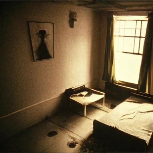 Image similar to photo of creepy apartment, rosemary's baby, resident evil