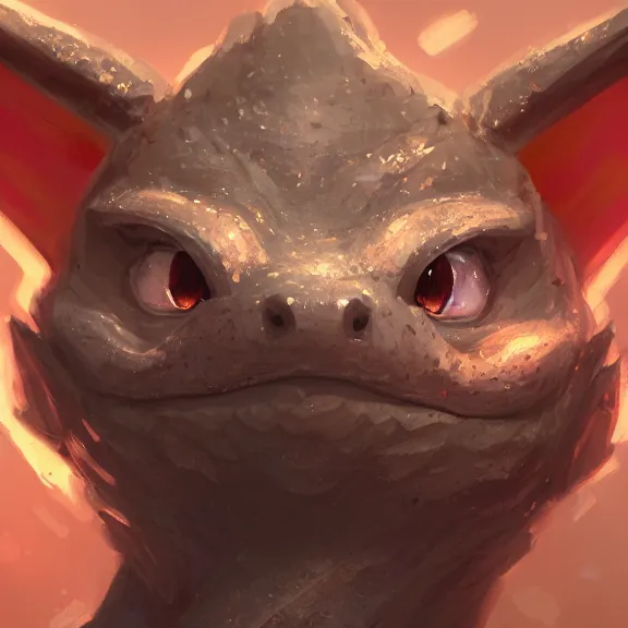 Image similar to a close up image of a cute baby dragon's head, its eyes glinting red as it looks at the camera, by sylvain sarrailh, rossdraws, ambient light, concept art, ultra detailed, fantasy artwork, 8 k, volumetric lighting, trending on artstation, award winning, very beautiful.