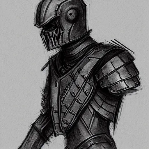 Image similar to ragged bone armor. digital charcoal sketch. prop design multiple angles. # digitalsketch # monochrome # sketch # ink # characterdesign # dndcharacter # charactersketch # characterconcept # conceptart