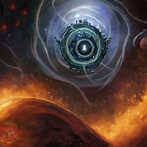 Prompt: azathoth in space, epic, cinematic, high detail