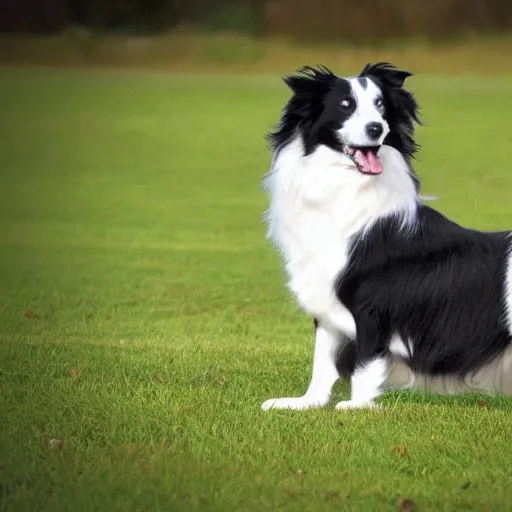 Image similar to Border collie with wings