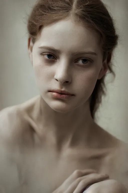 Image similar to portrait photography of a female by monia merlo.