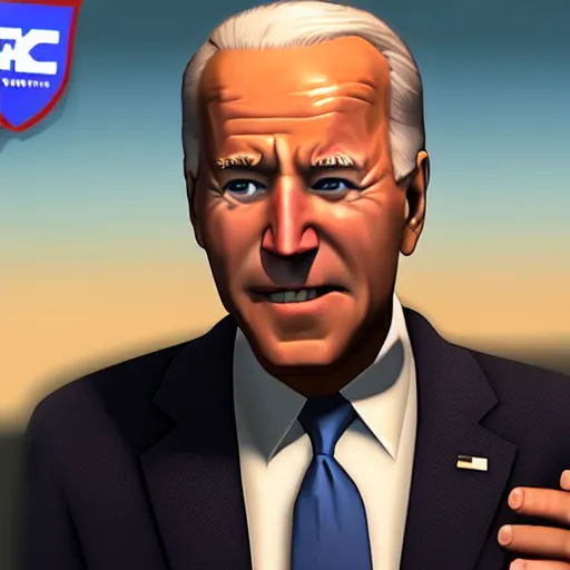 Prompt: joe Biden in tf2, cinematic, 8k