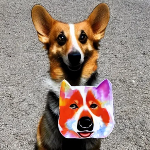 Image similar to a tool cover involving corgis