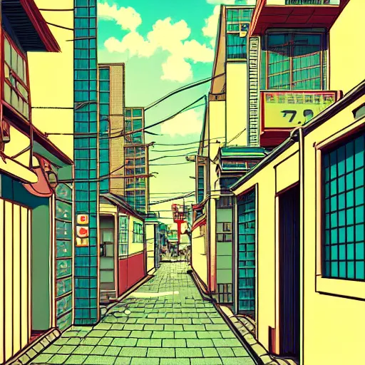 Street Anime Japan, Anime Night Street HD wallpaper | Pxfuel