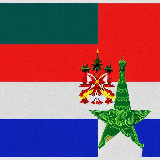 Image similar to Flag of freedom, democratic and independent Moscow Republic