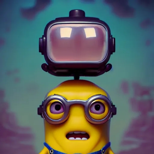 minion funko pop, by tom bagshaw and ilya kuvshinov, | Stable Diffusion ...