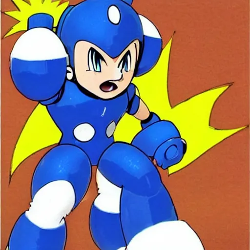 Image similar to Thicc megaman