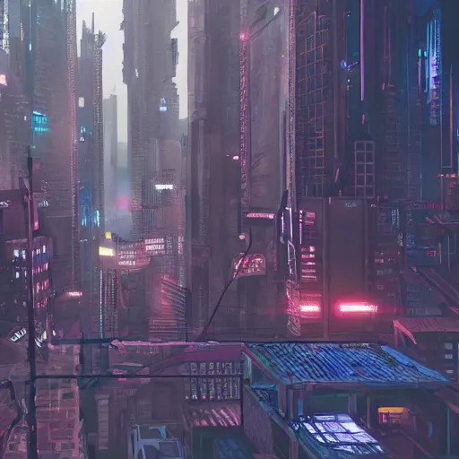 Prompt: a cyberpunk city, watercolor, earth tones, intricate, seedy, 4 k, blender, unreal engine
