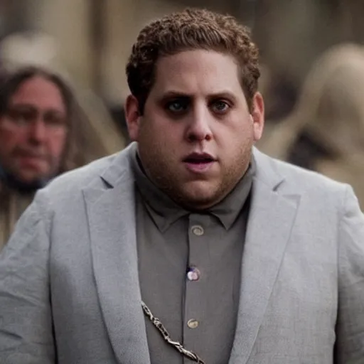Prompt: jonah hill in assassin's creed