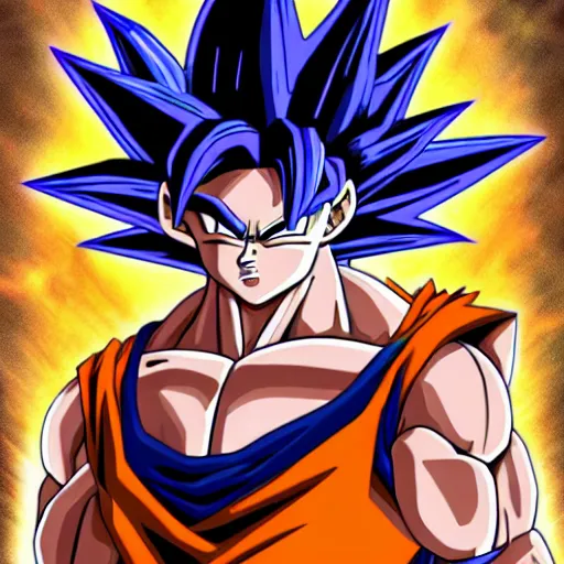 Prompt: super saiyan goku