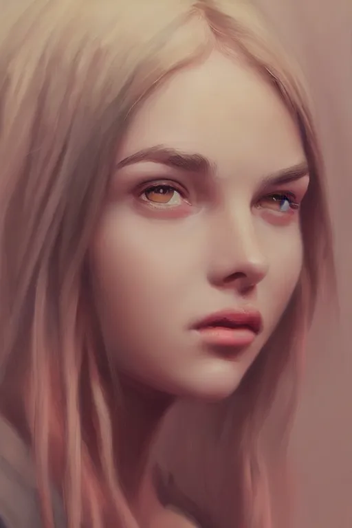 Image similar to portrait of a very beautiful young lady in style of Mandy Jurgens, 4k, hyper realistic, ultra details, trending on artstation, exquisite details, cinematic, sensual,