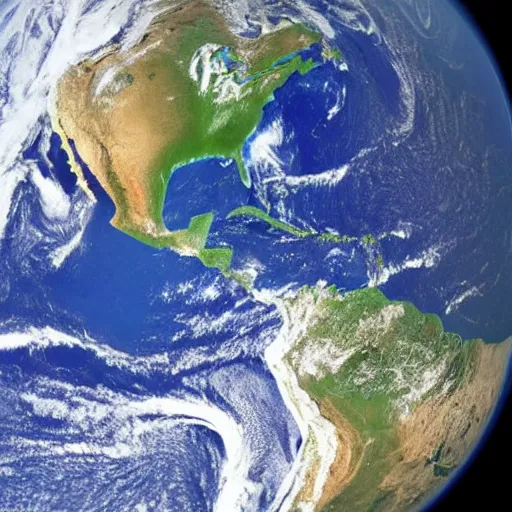 Image similar to 35mm photo of the earth from Space