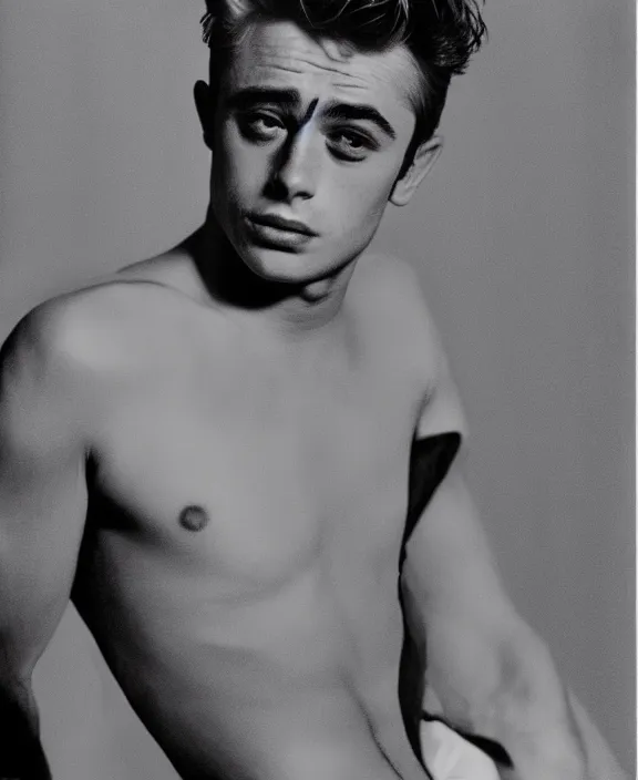 Image similar to james dean by robert mapplethorpe