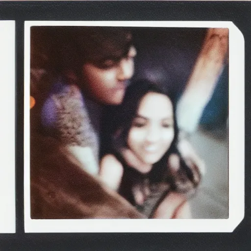 Prompt: I know that you can love me when there is no one left to blame, polaroid