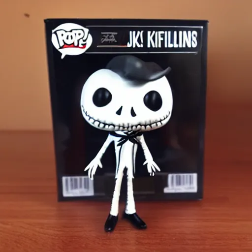 Image similar to pop figure of jack skellington