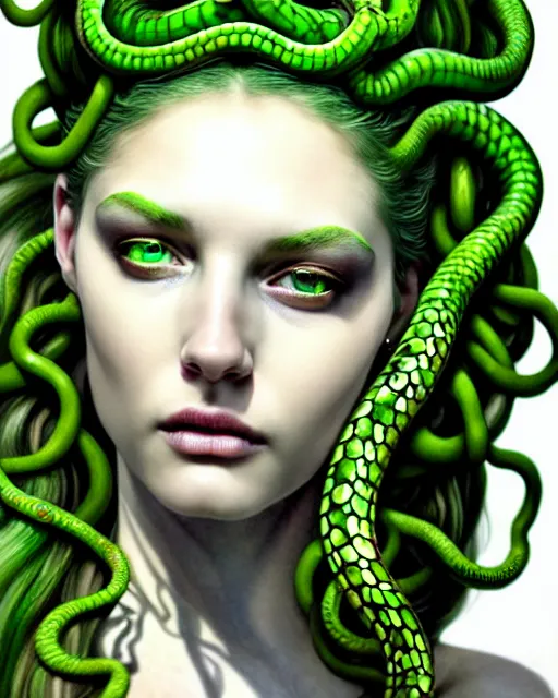 Woman Snakes Hair Stock Illustrations – 290 Woman Snakes Hair