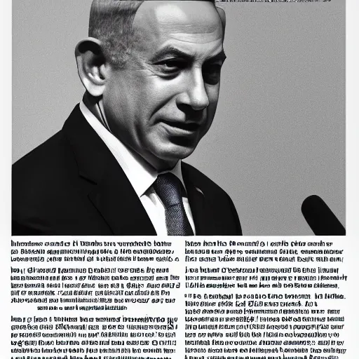 Image similar to benjamin netanyahu as a terrorist