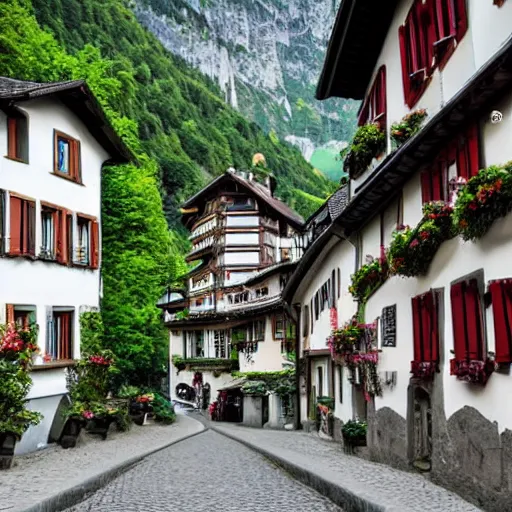 Prompt: switzerland beauty