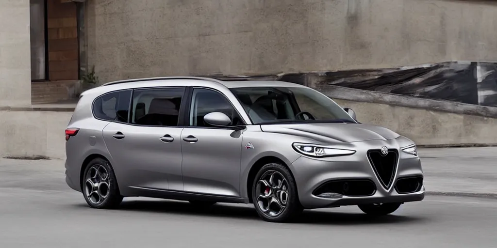 Image similar to 2022 Alfa Romeo Minivan