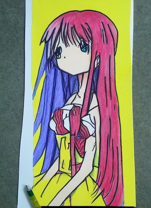 A Badly Drawn Anime Character I Did (2012) by JeffTheFuckingKiller on  DeviantArt