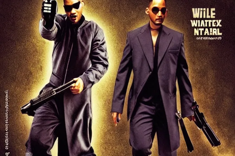 Prompt: will smith as a character from the matrix, cinematic, ultra realistic, the matrix