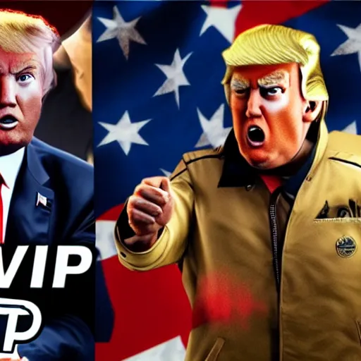 Image similar to Donald Trump in Bully, rockstar games, gameplay,