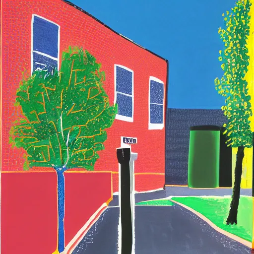 painting of hackney by david hockney Stable Diffusion OpenArt