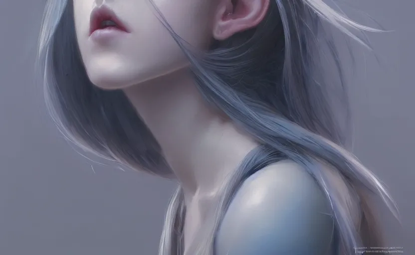 Prompt: blackpink lisa, soft grey and blue natural light, intricate, digital painting, artstation, concept art, smooth, sharp focus, illustration, art by greg rutkowski and luis rollo and uang guangjian and gil elvgren, symmetry!