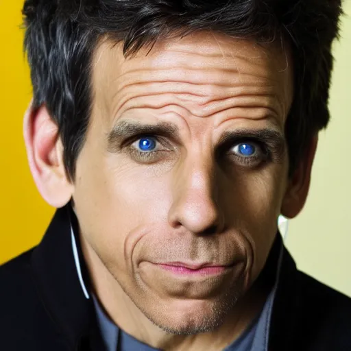 Image similar to robot Ben Stiller, photo, detailed, 4k