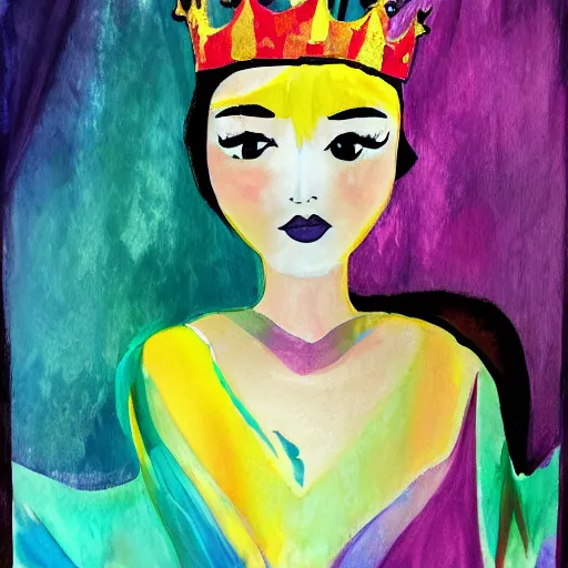 Image similar to abstract princess