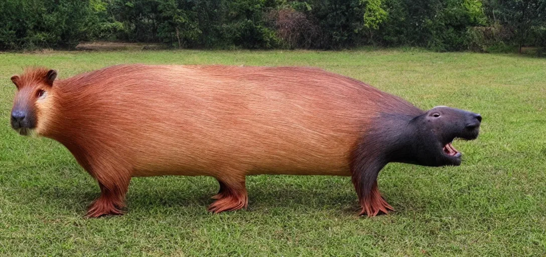 Prompt: Balloon in the Shape of a Capybara