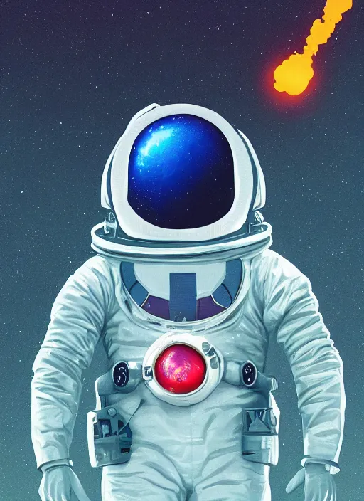 Prompt: a frog in a astronaut suit standing top of the earth, au naturel, hyper detailed, digital art, trending in artstation, cinematic lighting, studio quality, smooth render, unreal engine 5 rendered, octane rendered, art style by kurzgesagt