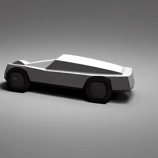 Image similar to brutalist - inspired car