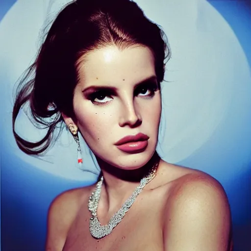 Prompt: lana del rey by david lachapelle